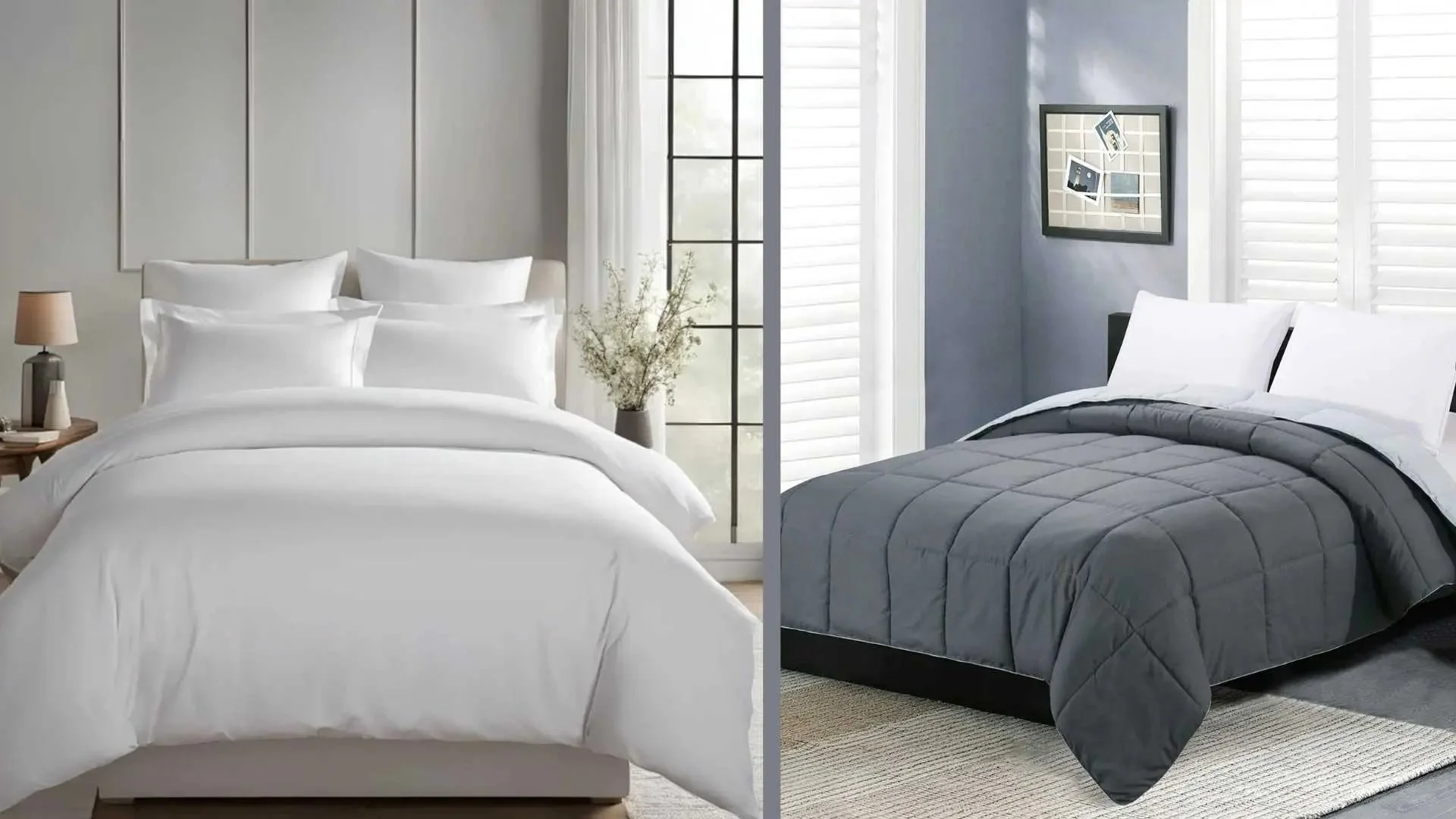 Down vs. Synthetic Comforters