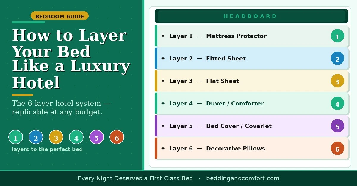 How to Layer Your Bed Like a Luxury Hotel