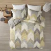 3-Piece Printed Cotton Comforter Mini Set — Full/Queen, Oeko-Tex, Hypoallergenic, Antimicrobial | $102.99