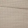 3-Piece Reversible Square Check Quilt Set — Full/Queen, 90"×90", 2 Standard Shams, Hypoallergenic Fill | $54.99