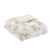 4-Piece Mushroom Garden Comforter Set Full/Queen — 90"×90", Whimsical Floral Print, Mushroom-Shaped Pillow, Oeko-Tex | $84.48