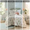 4-Piece Mushroom Garden Comforter Set Full/Queen — 90"×90", Whimsical Floral Print, Mushroom-Shaped Pillow, Oeko-Tex | $84.48