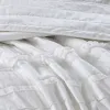 4-Piece Reversible Ruffle Quilt Set — Full/Queen, 90"×90", Contrasting Embroidered Pillow, Romantic Cottage | $133.45