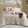 7-Piece Full Woven Striped Comforter Set — Sheets Included, Comforter, Shams & Pillowcases, Complete Full Bed | $84.85