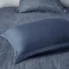 7-Piece Printed Seersucker Comforter Set Queen — Bed Skirt, 3 Decorative Pillows, Floral Botanical | $109.99