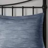 7-Piece Printed Seersucker Comforter Set Queen — Bed Skirt, 3 Decorative Pillows, Floral Botanical | $109.99