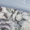 8-Piece Cotton Printed Floral Comforter Set — King, Shabby Chic, Bed Skirt, Euro Shams & Decorative Pillows Included | $160.99