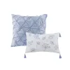 8-Piece Cotton Printed Floral Comforter Set — King, Shabby Chic, Bed Skirt, Euro Shams & Decorative Pillows Included | $160.99