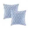 8-Piece Cotton Printed Floral Comforter Set — King, Shabby Chic, Bed Skirt, Euro Shams & Decorative Pillows Included | $160.99