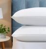 Queen Down Alternative Bed Pillows 2-Pack — Cotton Cover, Medium Comfort, Oeko-Tex Certified | $128.70