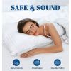 Queen Down Alternative Bed Pillows 2-Pack — Cotton Cover, Medium Comfort, Oeko-Tex Certified | $128.70
