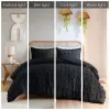 Clip Jacquard Pompom Comforter Set — Twin & Twin XL, Hypoallergenic Fill, Microfiber Reverse | $79.28