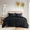 Clip Jacquard Pompom Comforter Set — Twin & Twin XL, Hypoallergenic Fill, Microfiber Reverse | $79.28