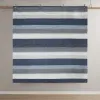 Twin Comforter Set With Bed Sheets — Grey Navy Blue Stripe, Solid Grey Reverse, Sheets Included, Oeko-Tex, Hypoallergenic | $70.99