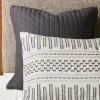 Cotton Jacquard Duvet Cover Mini Set — King/Cal King, 104"×92", Eyelash Woven Stripe, Farmhouse Style, Button Closure | $116.99