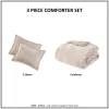 Crushed Velvet Sherpa Reversible Comforter Set — King/Cal King, 104"×90", Hypoallergenic Dustproof Fill, Oeko-Tex | $98.99