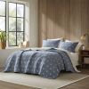 3-Piece Stag Head Matelassé Coverlet Set — King/Cal King, 106"×96", Rustic Cabin, 2 King Shams | $105.11