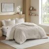 7-Piece Full Woven Striped Comforter Set — Sheets Included, Comforter, Shams & Pillowcases, Complete Full Bed | $84.85