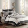7-Piece Reversible Medallion Quilt Set — Full/Queen, Euro Shams, 2 Decorative Pillows, Traditional, 2 Colourways | $161.09