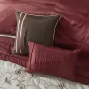 7-Piece Embroidered Queen Comforter Set — Floral Embroidery, Dupioni Shine, Bed Skirt & 3 Decorative Pillows Included | $161.08