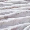 Oversized Marble Print Faux Fur Throw — 60"×70", Faux Mink Reverse, Oeko-Tex Certified, Machine Washable | $41.99