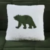 4-Piece Plush to Sherpa Comforter Set King — 102"×86", Printed Plush Face, Cozy Cabin Berber Reverse, Appliquéd Pillow | $155.06
