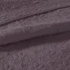Purple Reversible Queen Bedspread Set — Oversized 102"×118", Classic Stitch Quilting, Antimicrobial | $100.99