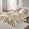 King Satin Luxury Sheet Set — 6 Pieces, 4 King Pillowcases, Wrinkle Free, Hair & Skin Friendly, Oeko-Tex Certified | $63.78