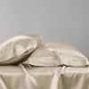 King Satin Luxury Sheet Set — 6 Pieces, 4 King Pillowcases, Wrinkle Free, Hair & Skin Friendly, Oeko-Tex Certified | $63.78