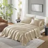 King Satin Luxury Sheet Set — 6 Pieces, 4 King Pillowcases, Wrinkle Free, Hair & Skin Friendly, Oeko-Tex Certified | $63.78