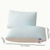 Cooling Breathable Tofu Pillow 2-Pack — Double-Sided 3D Airflow, Anti-Sweat, Temperature-Regulating | Pink, Deep Blue & Sky Blue