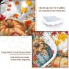 Autumn Pumpkin Print 3-Piece Quilt Set — 100% Microfiber Polyester, Reinforced Stitching, Wrinkle-Free | Queen & King