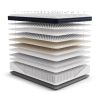 Tribute Luxe Medium Mattress — 15", Cooling Tencel, 1" Natural Latex, 1,386 Micro Coils, 7-Series Zoned Nested Coils, 20-Year Warranty | From $754.65