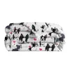 Adorable Dog Print Fleece Throw Blanket — Soft Plush Microfiber, Lightweight, All-Season, Shrink-Resistant, Machine Washable