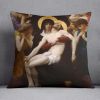 Bouguereau "Pietà" Art Cushion Cover — 4 Sizes, With or Without Eco Insert, Spun Polyester, Machine Washable