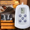 edx Electric Heated Blanket — Dual Zone Control, 10 Heat Settings, Auto-Off, 200 GSM Flannel & Sherpa | Throw / Twin / Full