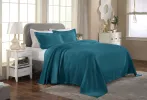 Florin Cotton Matelassé Bedspread Set — Scrolling Medallion Jacquard, 100% Cotton, Oeko-Tex | From $122.07