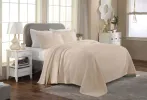 Florin Cotton Matelassé Bedspread Set — Scrolling Medallion Jacquard, 100% Cotton, Oeko-Tex | From $122.07