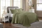 Florin Cotton Matelassé Bedspread Set — Scrolling Medallion Jacquard, 100% Cotton, Oeko-Tex | From $122.07
