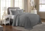 Florin Cotton Matelassé Bedspread Set — Scrolling Medallion Jacquard, 100% Cotton, Oeko-Tex | From $122.07