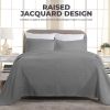 Florin Cotton Matelassé Bedspread Set — Scrolling Medallion Jacquard, 100% Cotton, Oeko-Tex | From $122.07