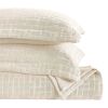 Madrid Cotton Matelassé Bedspread Set — Geometric Pattern, Raised Woven Texture, Oeko-Tex Certified | From $124.28