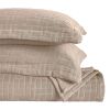 Madrid Cotton Matelassé Bedspread Set — Geometric Pattern, Raised Woven Texture, Oeko-Tex Certified | From $124.28
