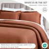 Peploi Floral Wreath Matelassé Bedspread Set — Jacquard Raised Texture, 100% Cotton, Oeko-Tex | From $124.28