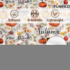 Pumpkin & Autumn Leaves 3-Piece Quilt Set — 100% Microfiber Polyester, Dense Stitching, Wrinkle-Free | Queen $38.44 · King $43.26