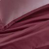 Serta Simply Clean Solid Queen Duvet Cover — 5 Colors: Pink, Red, Gray, Light Blue & Dark Blue