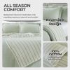 Valencia Reversible Cotton Matelassé Bedspread Set — Full Size, Raised Medallion Texture, Oeko-Tex Certified | From $118.95