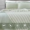 Valencia Reversible Cotton Matelassé Bedspread Set — Full Size, Raised Medallion Texture, Oeko-Tex Certified | From $118.95