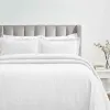 Zenith Cotton Matelassé Bedspread Set — Textured Geometric Pattern, 100% Cotton, Oeko-Tex Certified | From $149.37